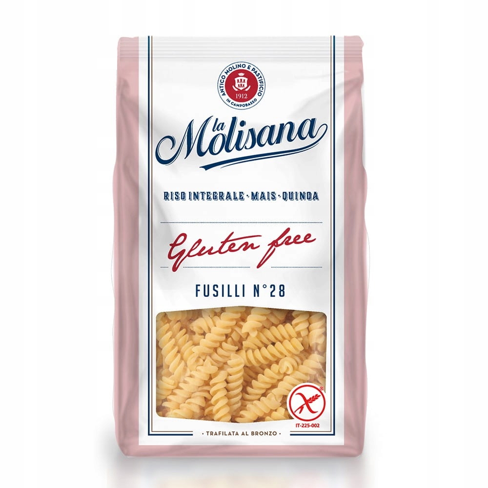 Levně 6X La Molisana Těstoviny Fusilli Č.28 bezlepkové 400 g