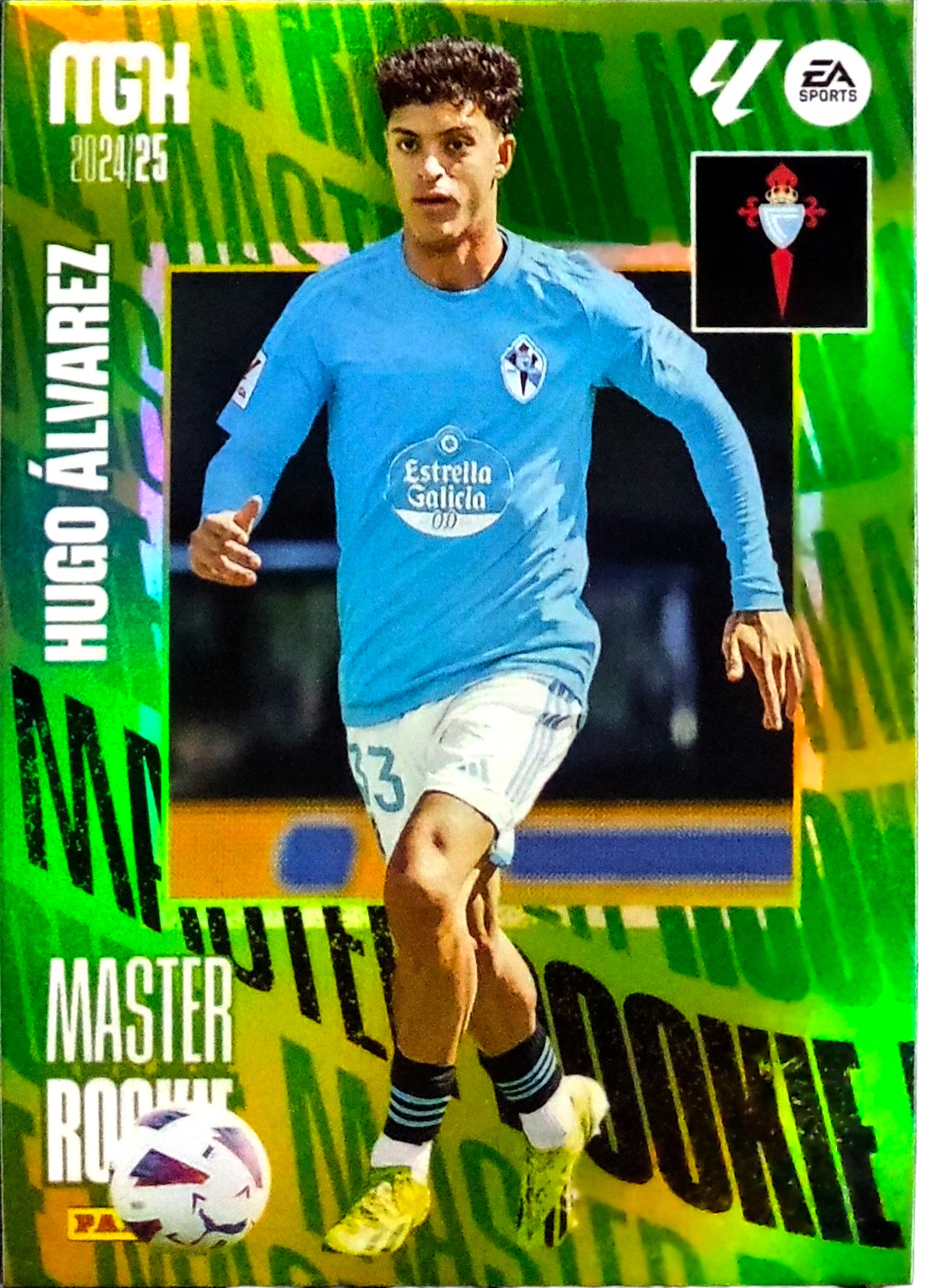 Panini Megacracks 2024-2025 Master Rookie 414 Hugo Alvarez Rc Celta