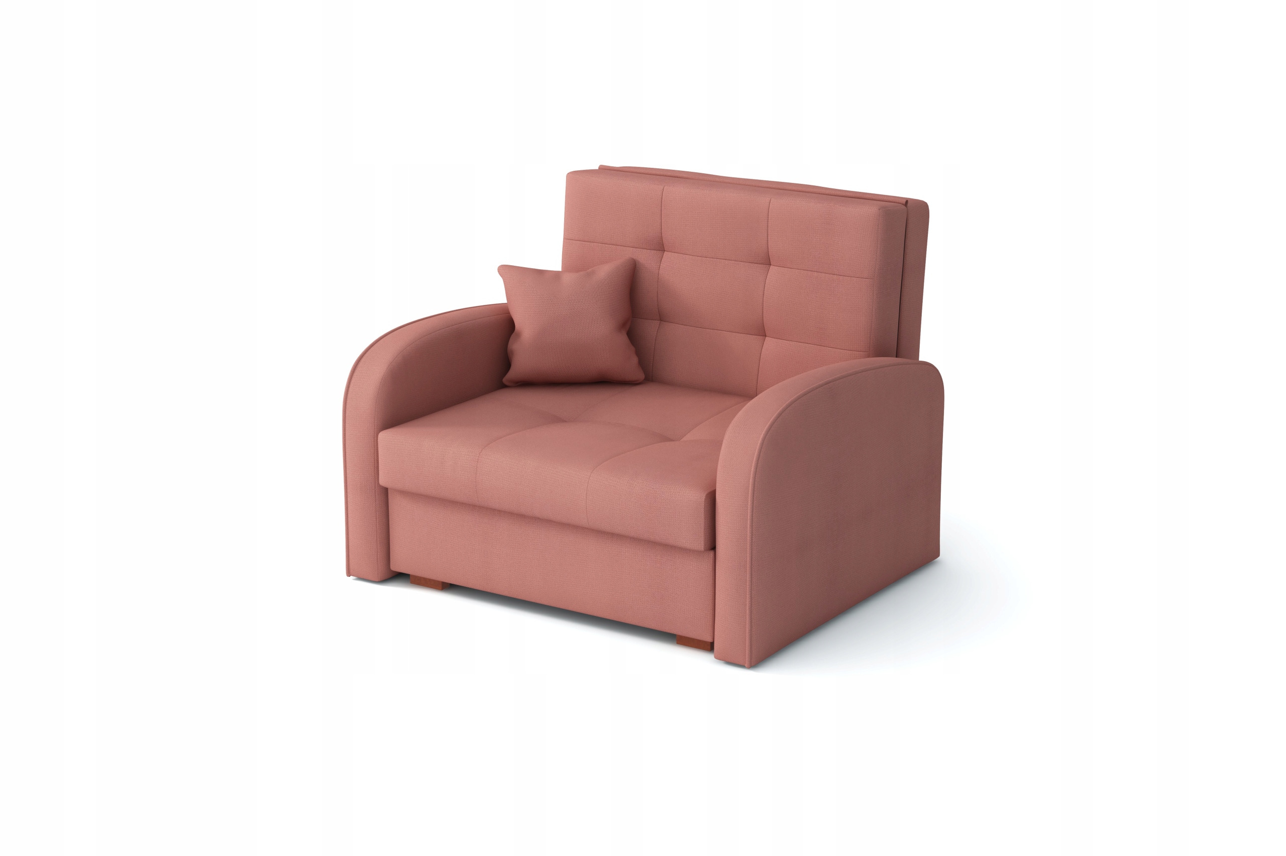 mała sofka VIVA I GOLD welurowa tkanina schowek