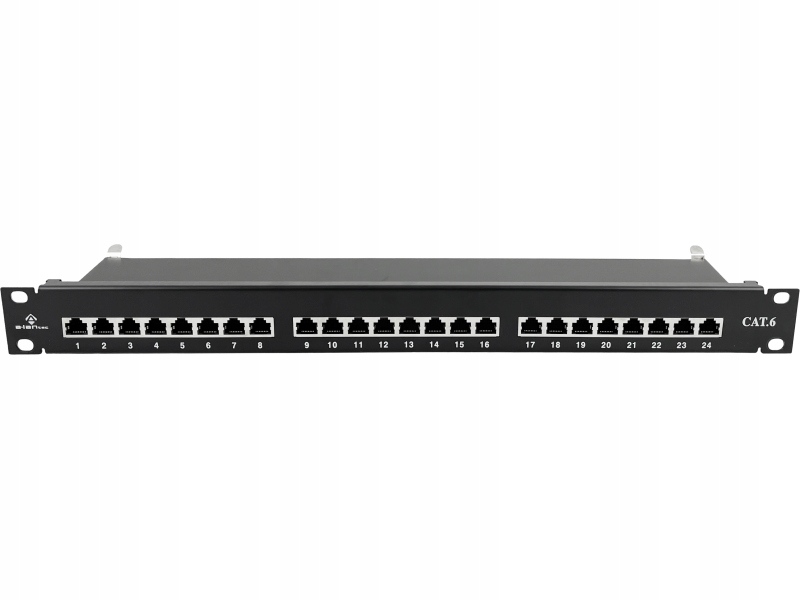 Patch panel Stp kat.6 24 porty Lsa 1U Alantec