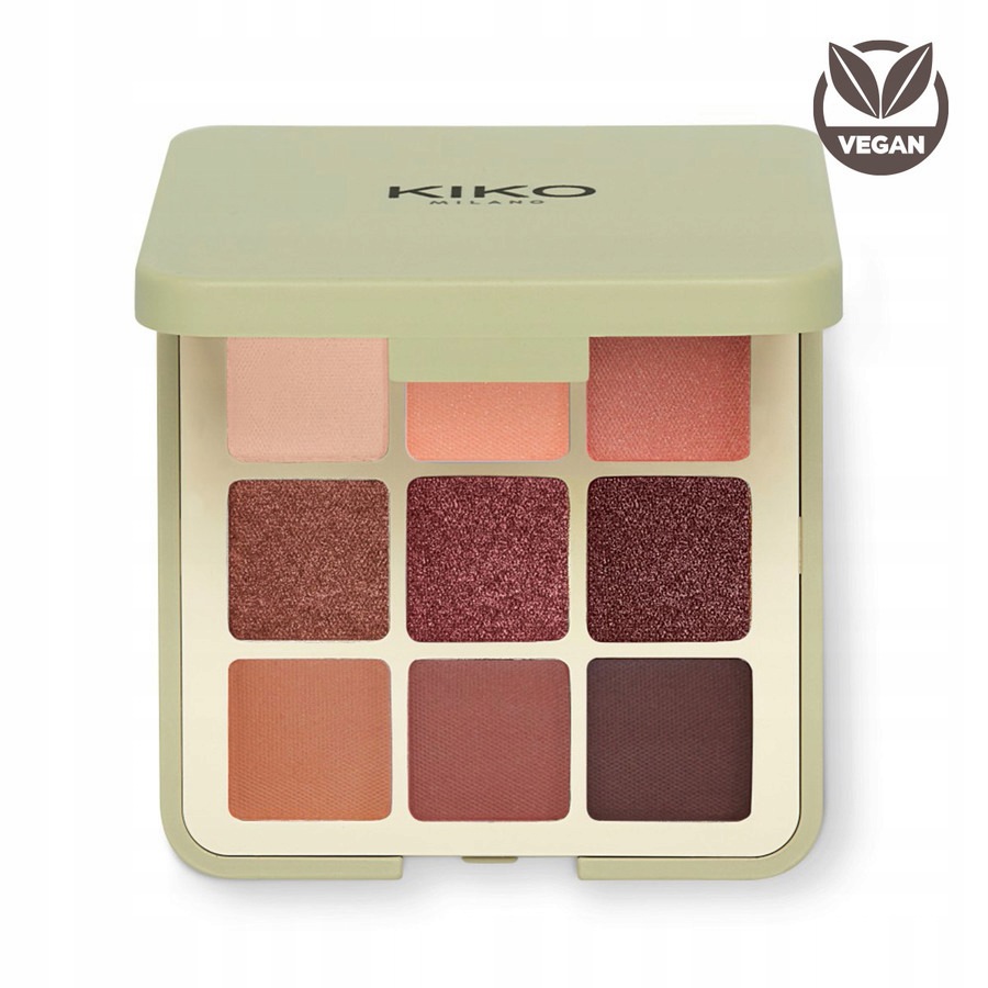 Green Me Eyeshadow paleta 9 cieni do powiek Feisty Saffron