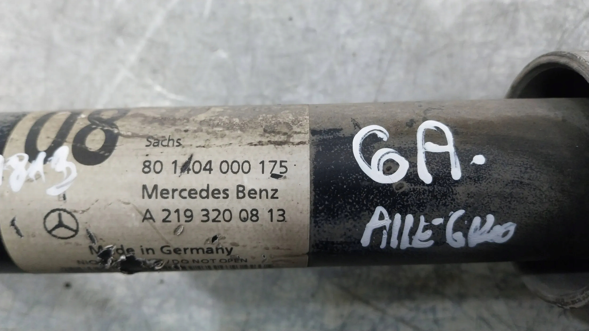 shock absorber front right Mc Person A2193200813 Mercedes CLS W219