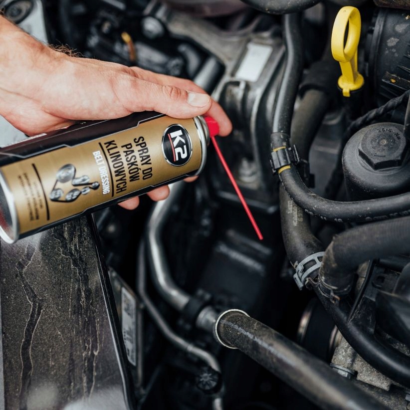 K2 BELT DRESSING SPRAY DO PASKÓW KLINOWYCH - 400ML Rodzaj biały smar