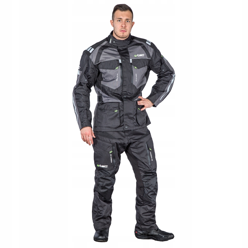 MĘSKIE SPODNIE MOTOCYKLOWE W-TEC KALUZZA, ROZ. 4XL Rozmiar 4XL