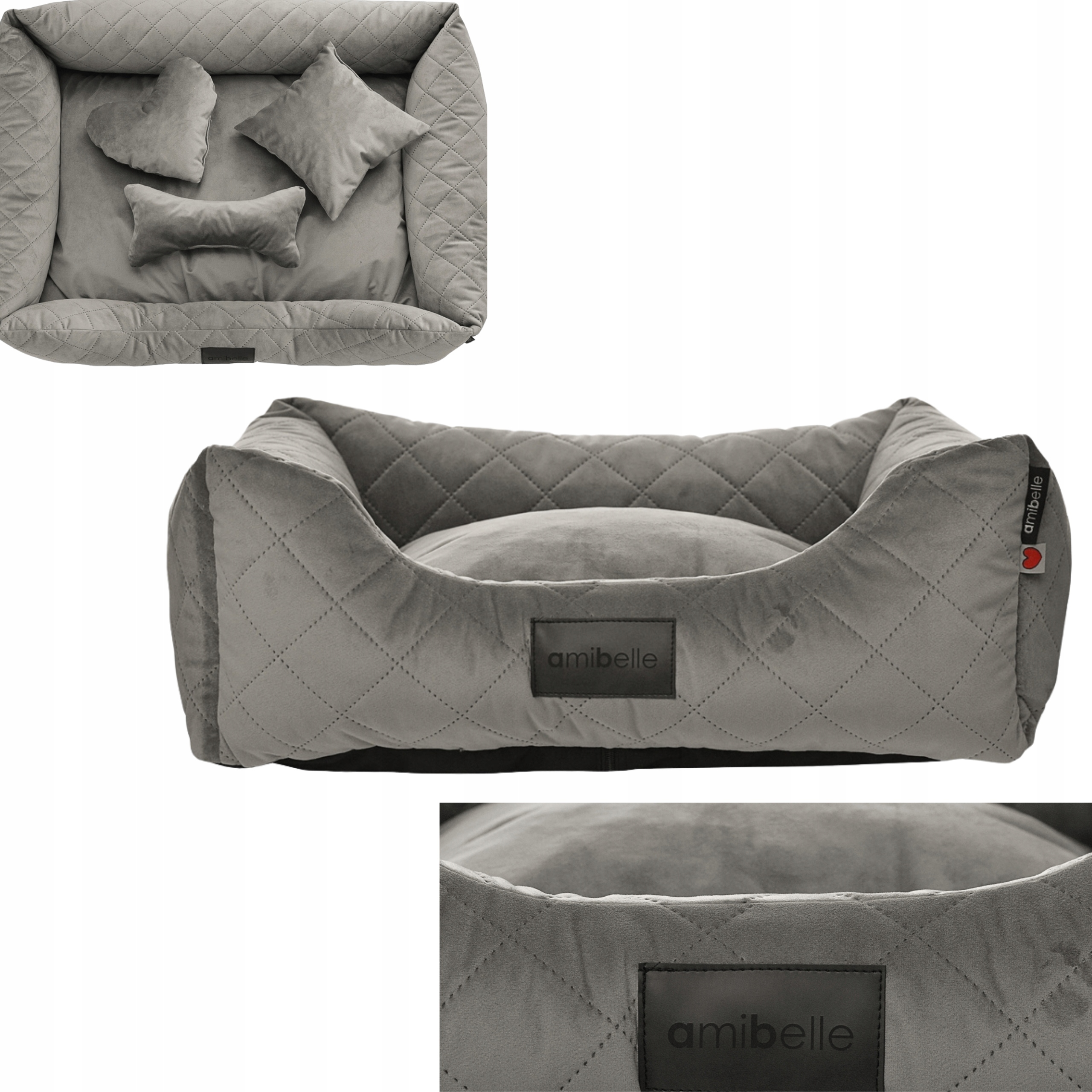 Levně Pelíšek Potah pro psa kočku Kotec Postel 50x60 cm s odnímatelným polštářem