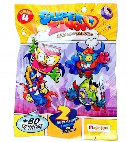 

Zings Seria 4 Figurki Superzings 2-pak
