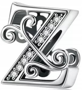 

Charms Święta Literka Z Srebro 925