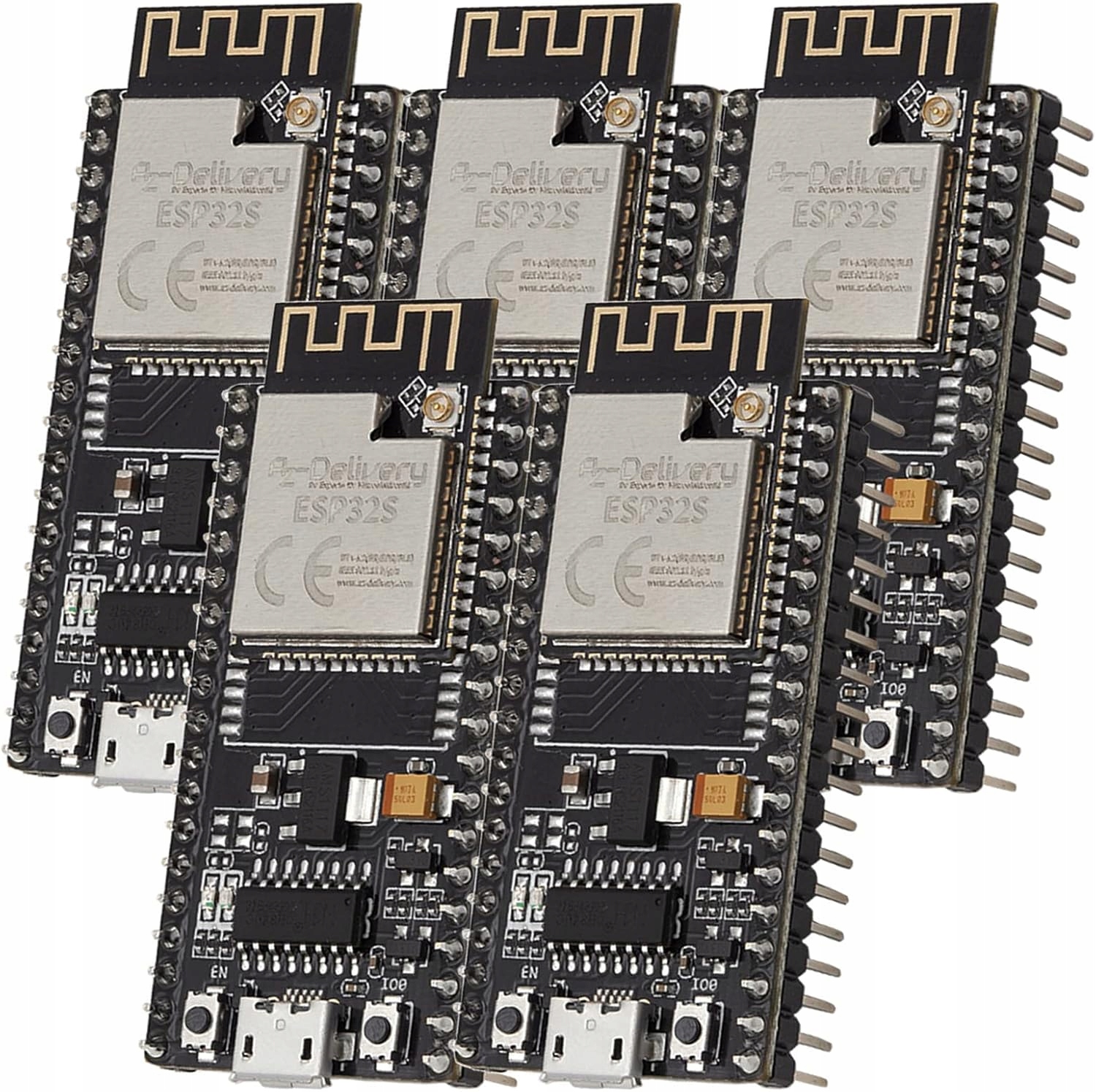 5 x Ovládací Modul ESP32-S NODEMCU-ESP-32S 5 Kusů
