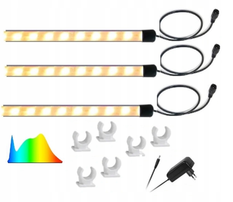

lampa świetlówka led 5630 3x70 cm. żółta 180W RA80