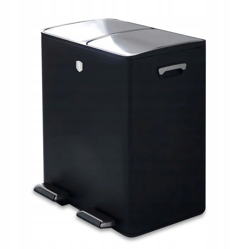 Kôš na odpadky dvojkomorový 2 x 30 l Berlinger Haus BH-8883 Black Rose