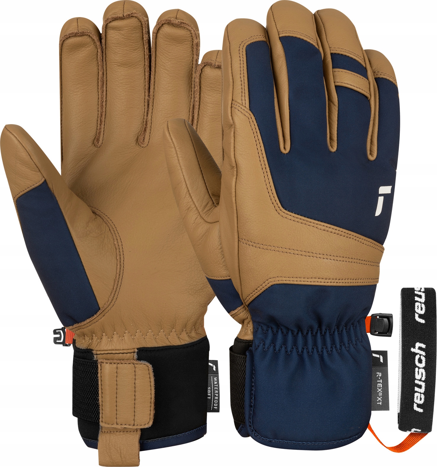Rękawice Narciarskie Reusch Experience R-tex Xt Rozmiar: 10 XL blue/camel