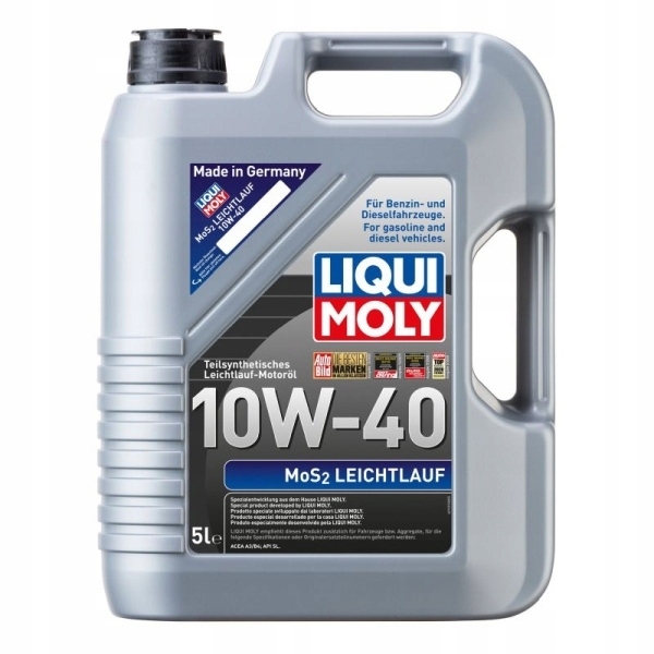 LIQUI MOLY OLEJ LIQUI MOLY 10W40 5L MOS2 LEICHTLAUF SUPER