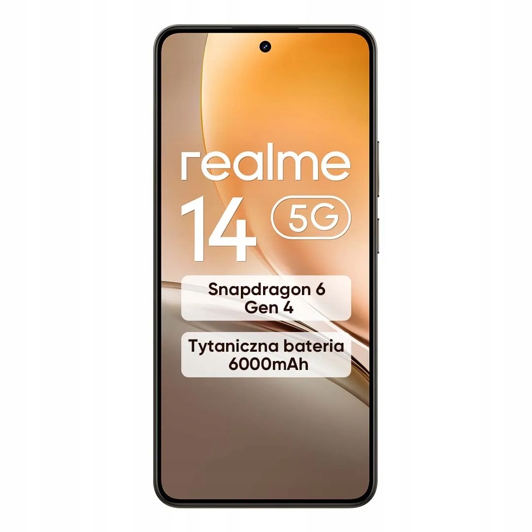 Smartfón realme 14 5G 8 Gb 256 Gb Dual Sim Nfc Bronzový Storm Titanium