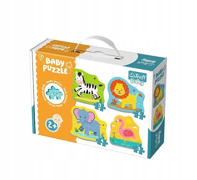 

Trefl 18 szt. Puzzle Baby Classic Zwierzątka na
