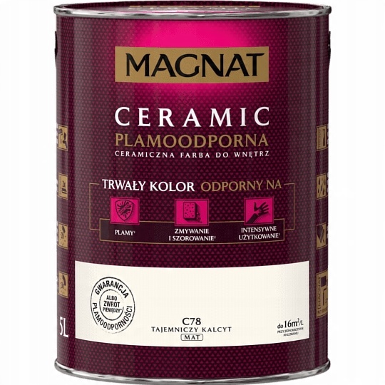 

Farba Magnat Ceramic 5L C78 Tajemniczy Kalcyt