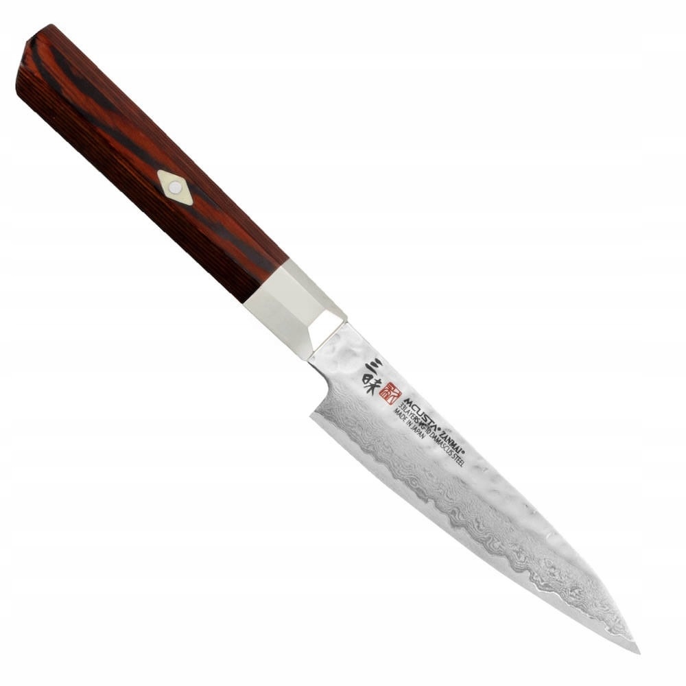 Mcusta Zanmai VG-10 Supreme Hammered Japonský univerzálny nôž 61 Hrc 11 cm