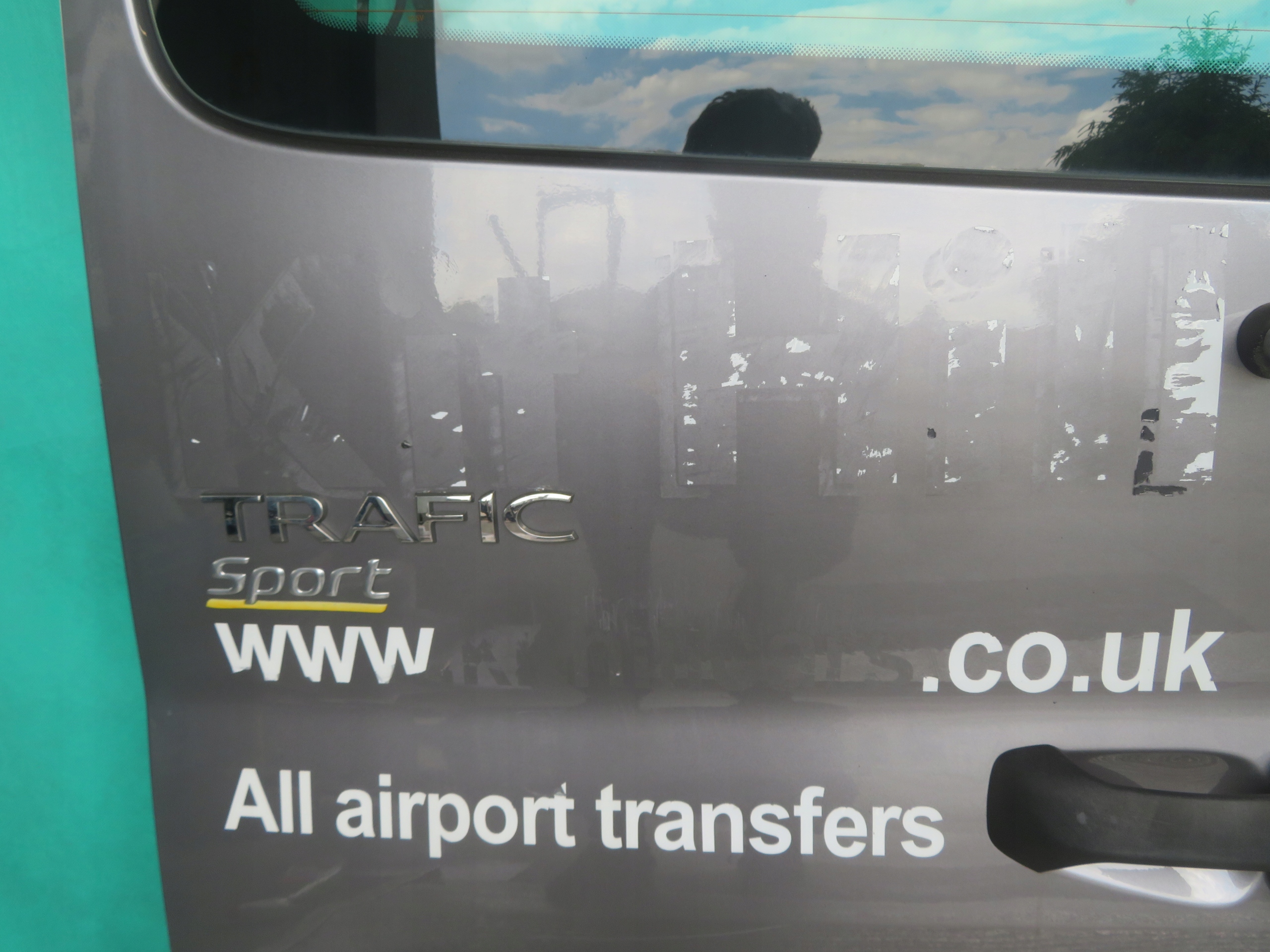rear trunk door boot RENAULT TRAFIC 19R