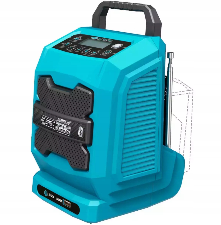 

Radio Budowlane Bluetooth 18V Sas+all 7005 Dedra