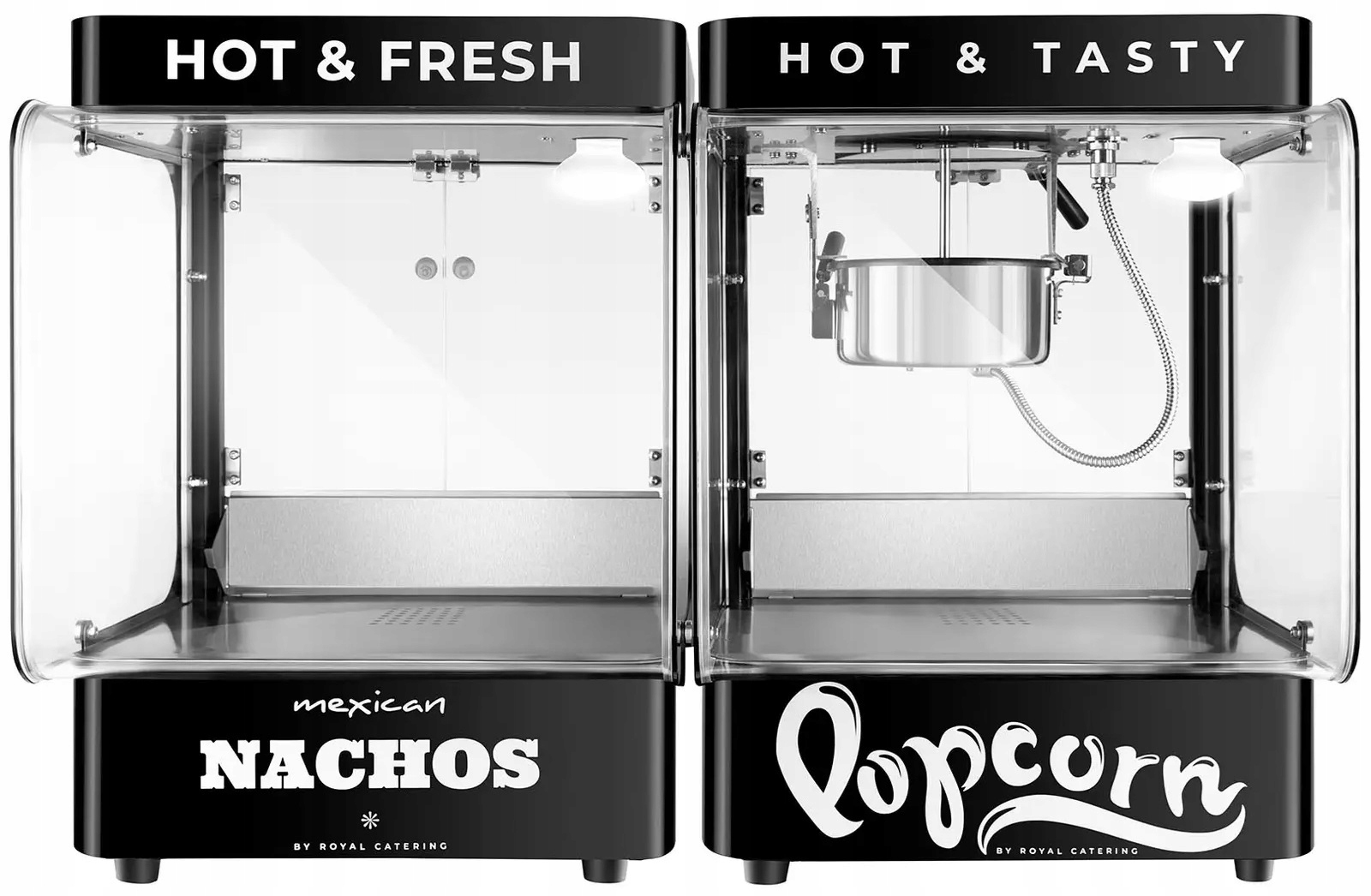 Maszyna do popcornu 1300W 1,5l 4-5kg/h Royal Catering RCPS-ND01 10012882