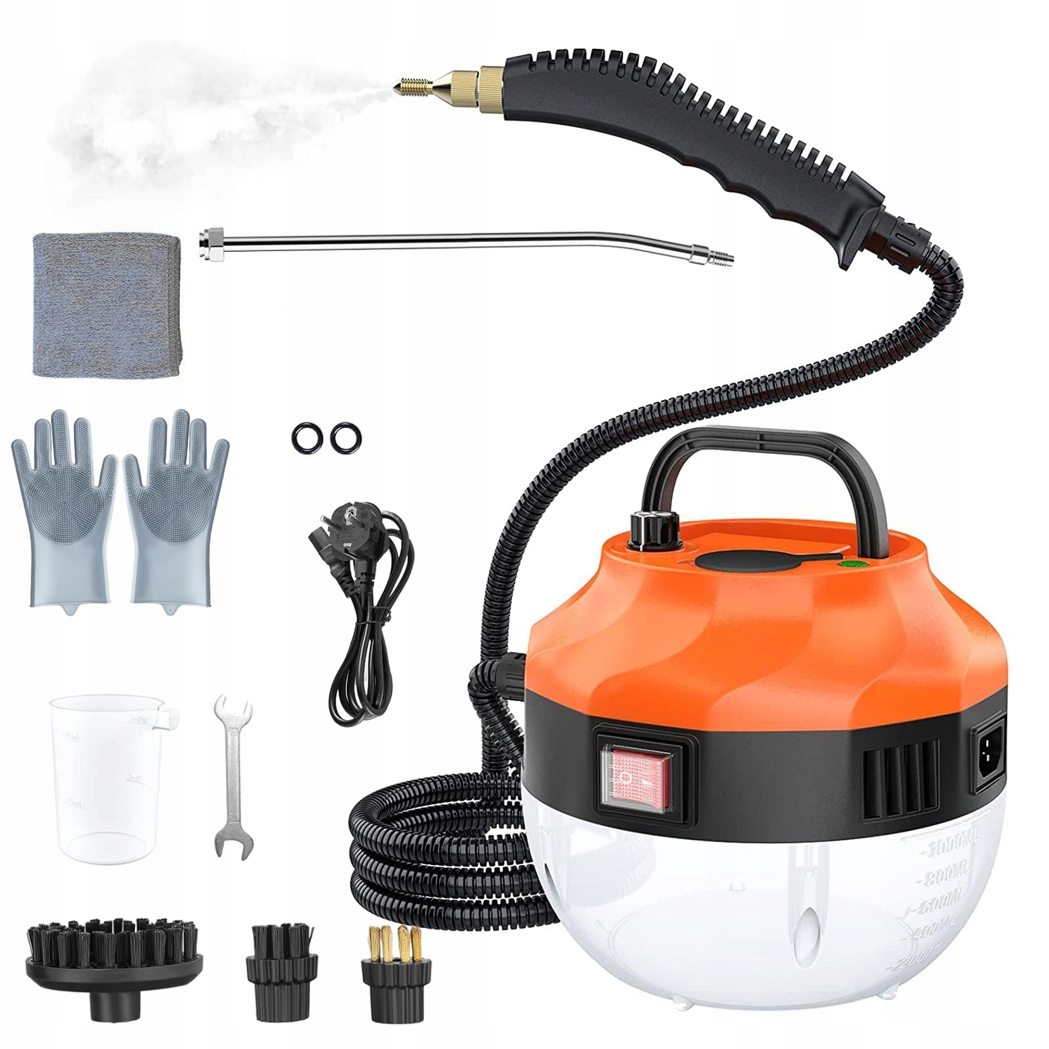 Ręczny Odkurzacz Parowy Zestaw O Mocy 2500 W 1000ml Do Kuchni Łazienki