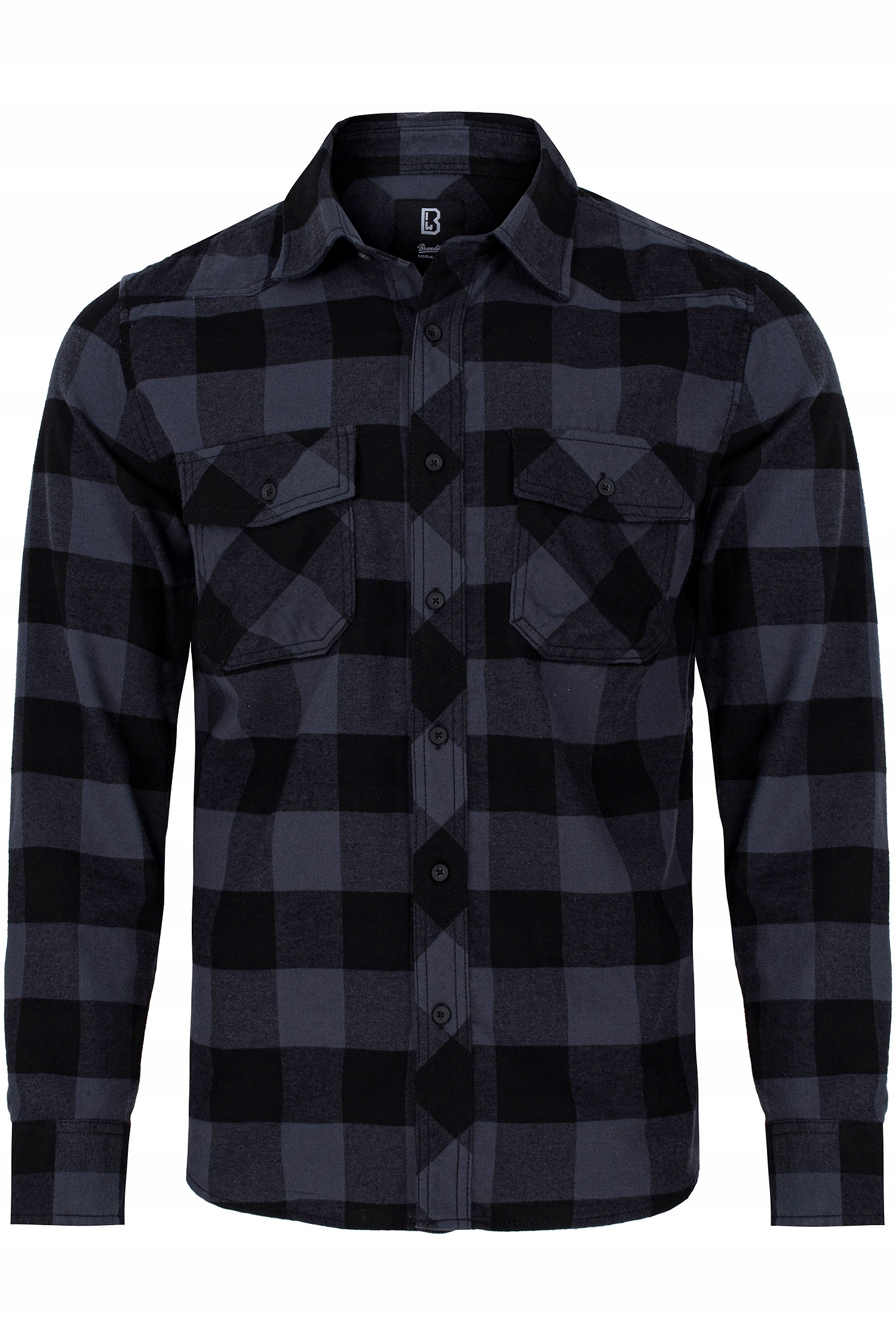Koszula Brandit Checkshirt black/grey 5XL