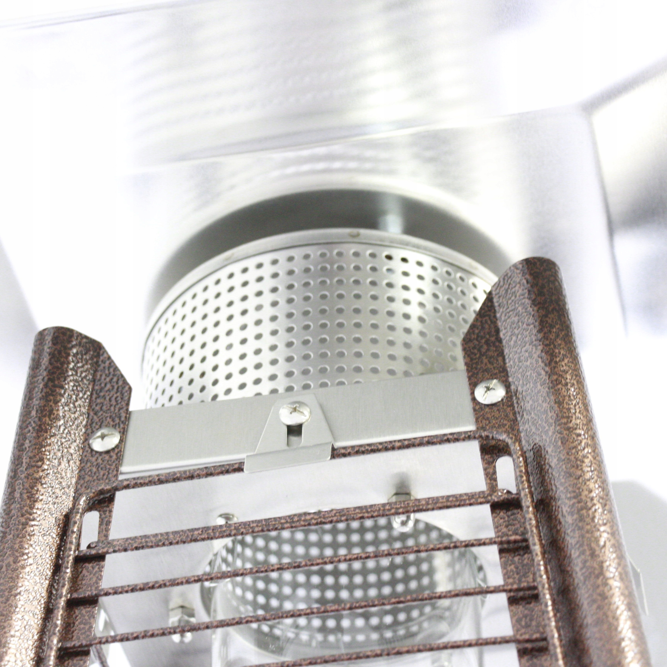 Parasol grzewczy ogrzewacz tarasowy promiennik PYRAMIS brązowy + pokrowiec EAN (GTIN) 5905884113356