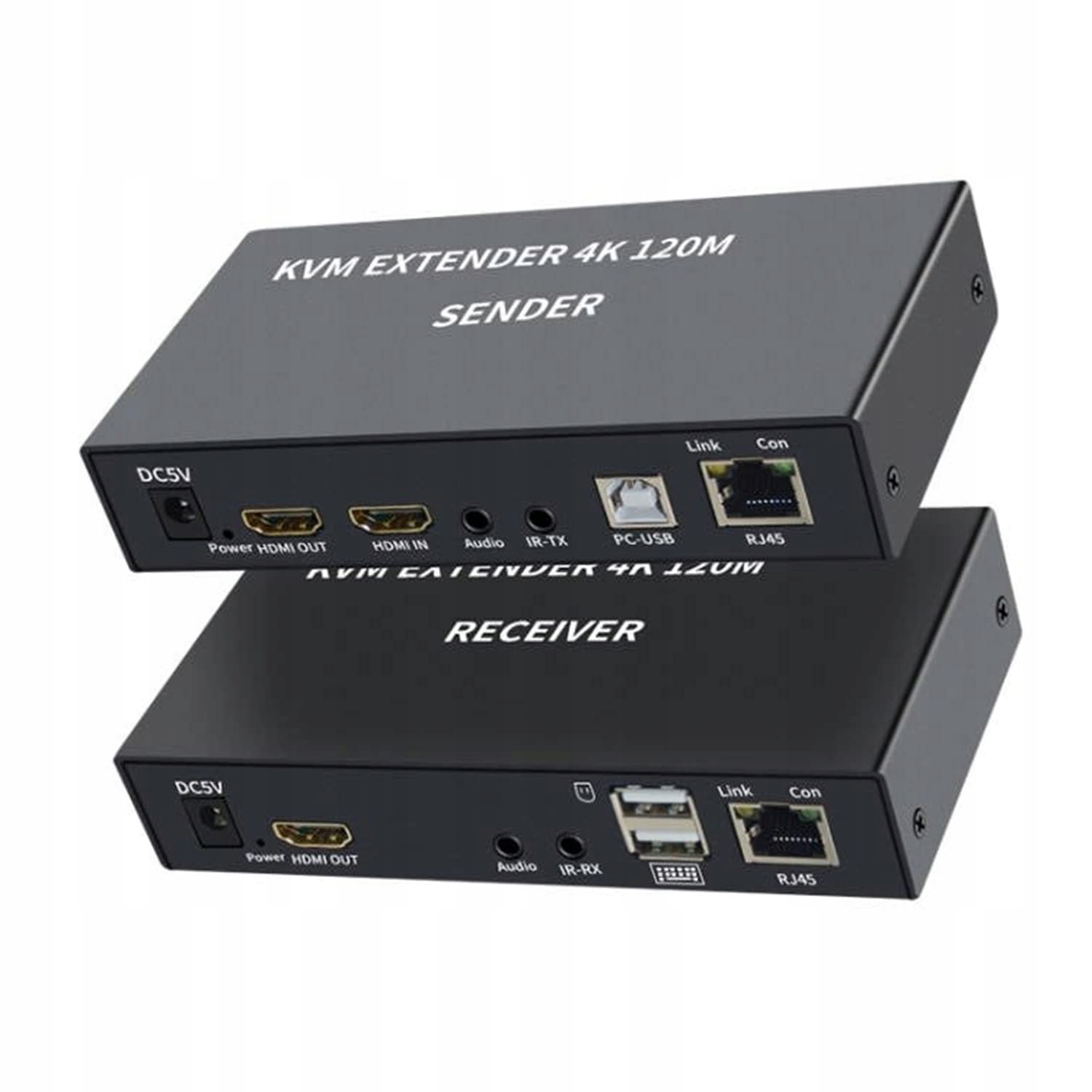 Predlžovač Kvm Xykjobc Extender, 4K, 120M