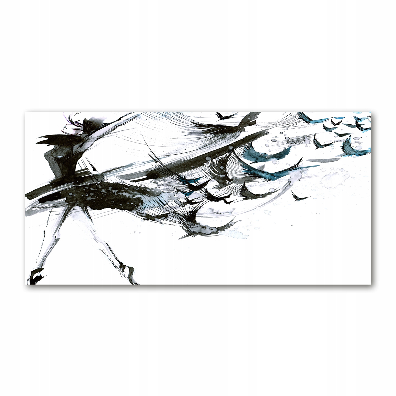 

Foto obraz akryl nowoczesny Baletnica 120X60 cm