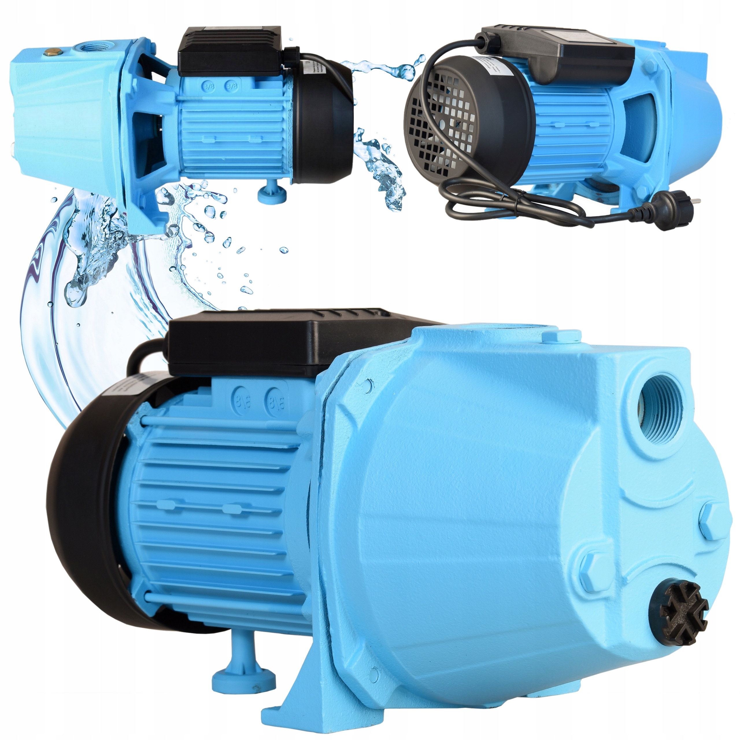 Hydroforová Pumpa na vodu Jet 100 100S Sací výkon 1100 W Účinná 3600 l/h