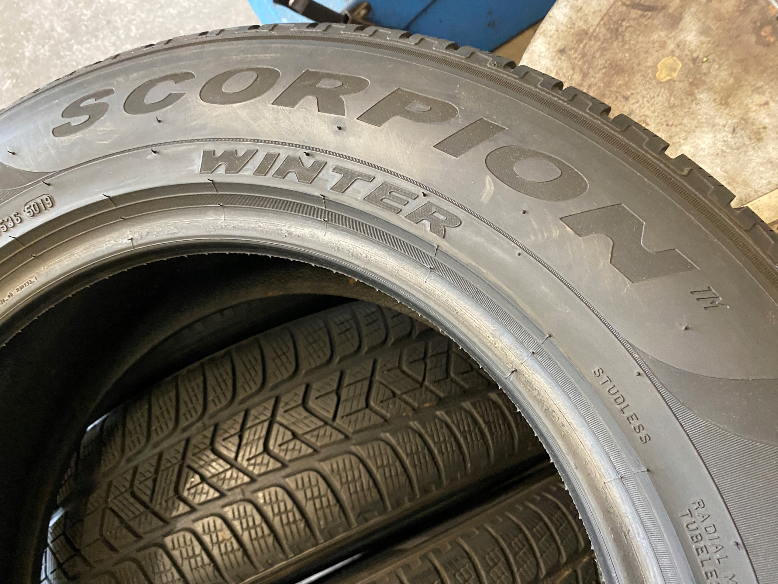 4 tyres winter 215/65R17 Pirelli Scorpion Winter 7mm
