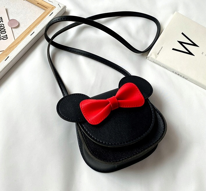 Torebka Myszka Kokarda dla Dziewczynki księżniczki mini dziewczęca Szerokość produktu 13 cm