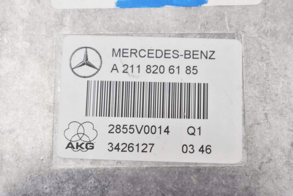 control unit module TELEFONU A2118206185 MERCEDES E-KLASA W211 02-06