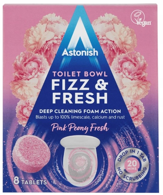 

Astonish Tabletki do Czyszczenia Wc Pink Peony 8sz