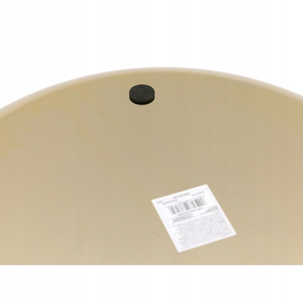 TACA METALOWA ZŁOTA 33cm ZDOBIONA TALERZ MOCNA 30 Kolor odcienie żółtego i złota