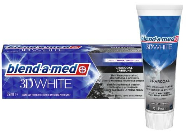 

Blend-a-med 3D White Charcoal Węgiel Pasta 75ML