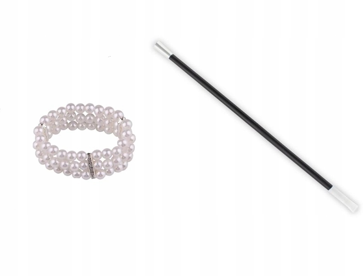 ZESTAW RETRO DAMSKI LATA 20 FLAPPER 6 EL. PRZEBRANIE KARNAWAŁ RĘKAWICZKI Postać/temat lata 20, 30, 40-te