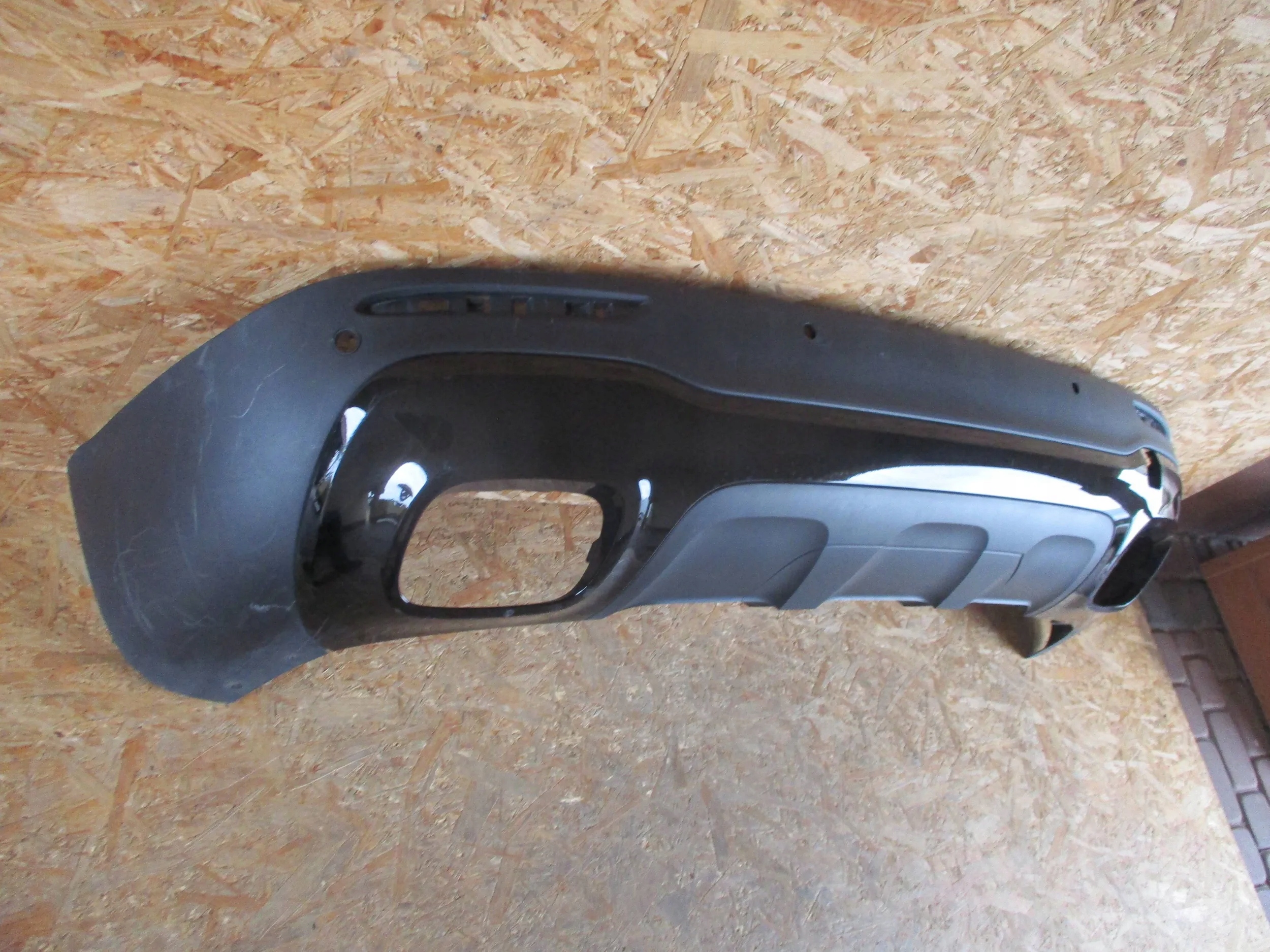 diffuser of a bumper rear part MERCEDES GLB X247