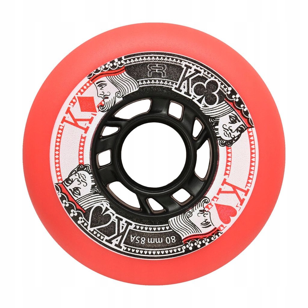 KOŁA FR SKATES STREET KINGS RED 80MM/85A FREERIDE FREESKATE URBAN SKATING