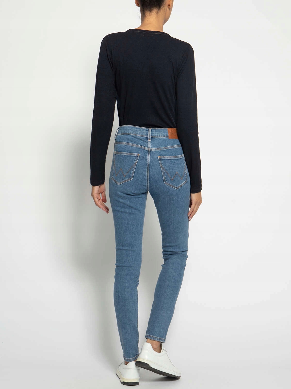 Dámské úzké nohavice kalhoty Wrangler High Rise Skinny That Way W27HKRP23 40/34