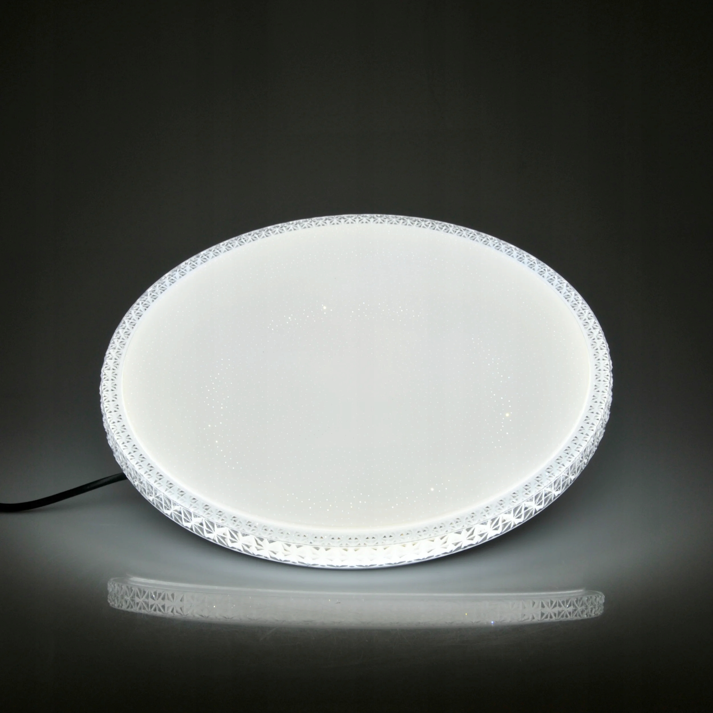 LAMPA PLAFON LED DEKORACYJNA OZDOBNA 24W IP20 BARWA REGULOWANA CCT Marka inna