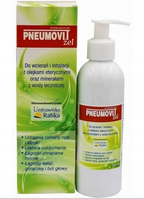 

Pneumovit Żel do ciała do wcierań i inhalacji 200m