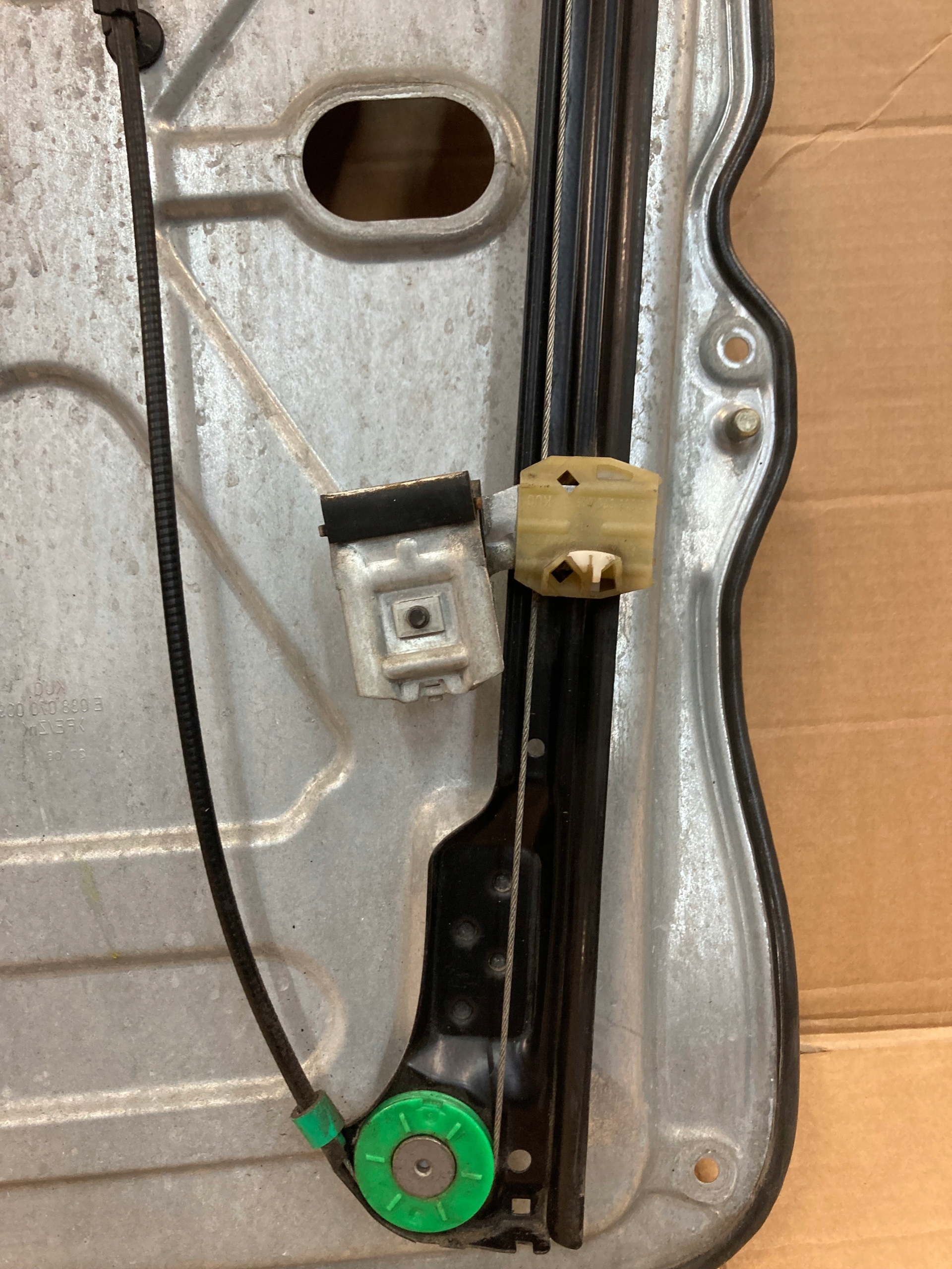 VW T5 MULTIVAN TRANSPORTER 03- window regulator mechanism left original
