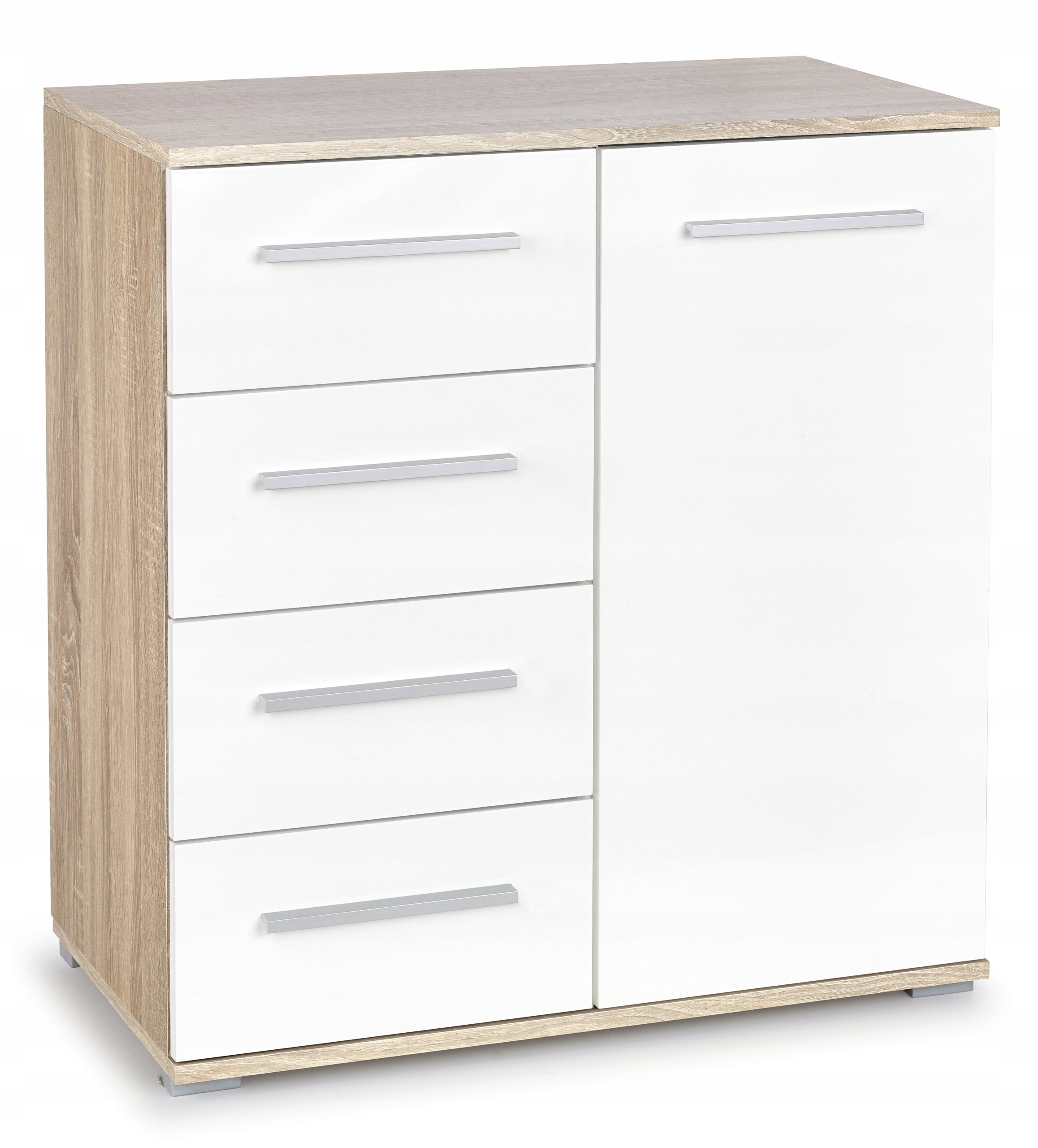 

Biała Dąb Sonoma Komoda szafka Lima Halmar KM-2