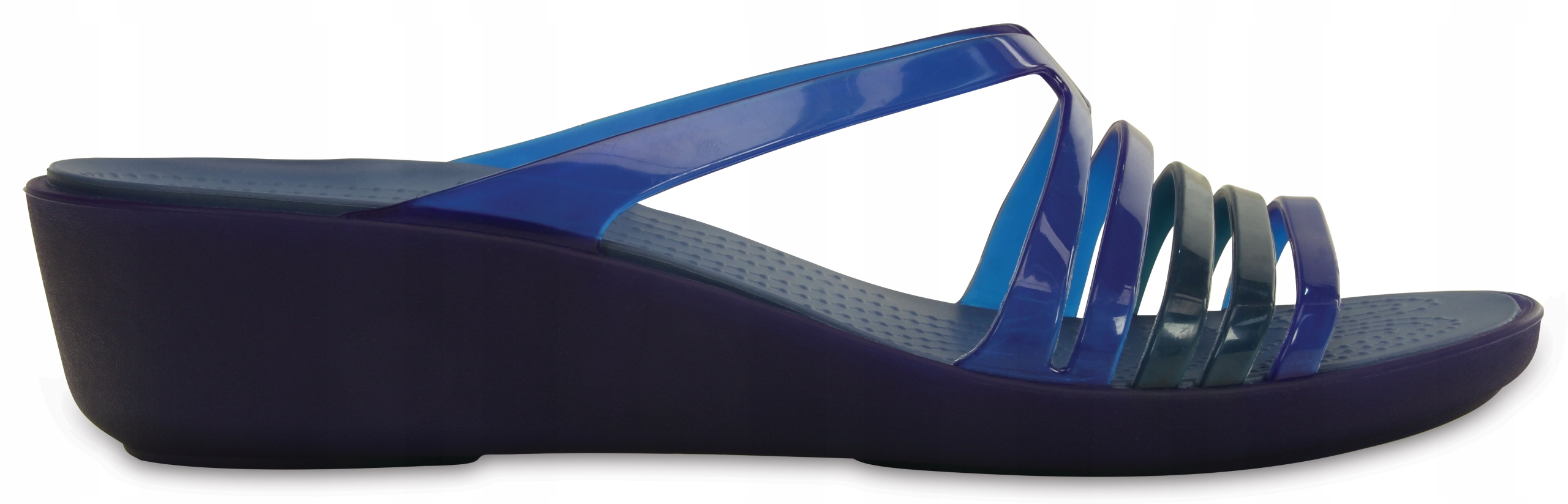 Crocs sandály Isabela Mini Wedge w6 36,5 Cerulean Blue