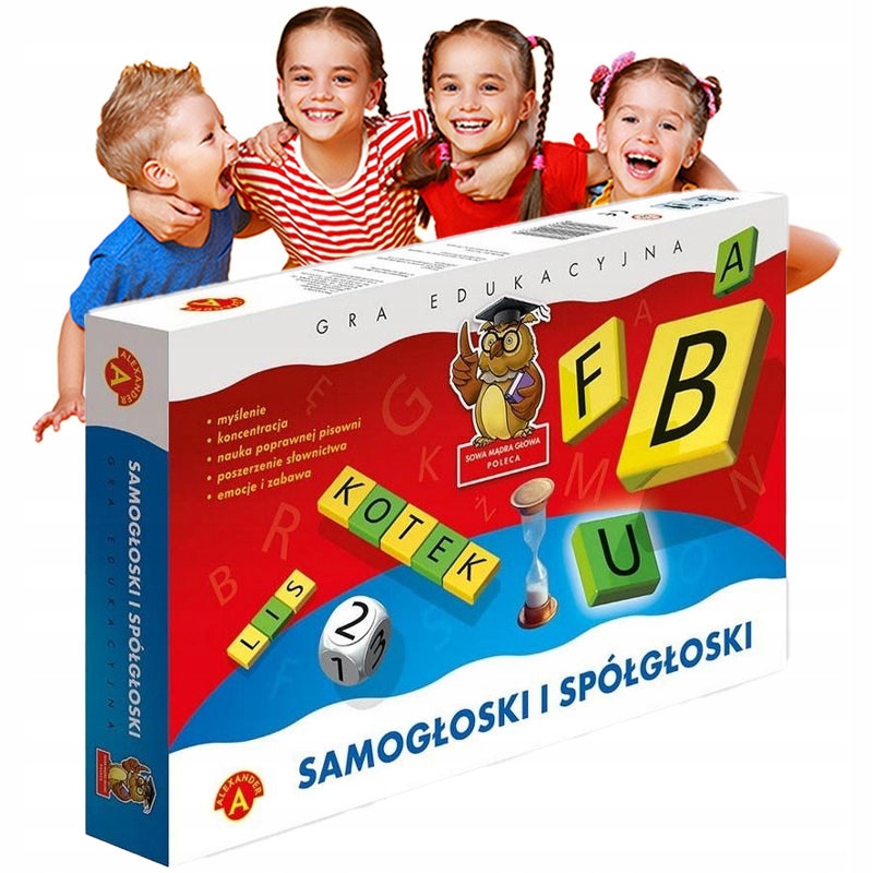 Gra Do Nauki Liter Gry Dla 7 Latka Samogloski Spółgloski Nauka i Zabawa