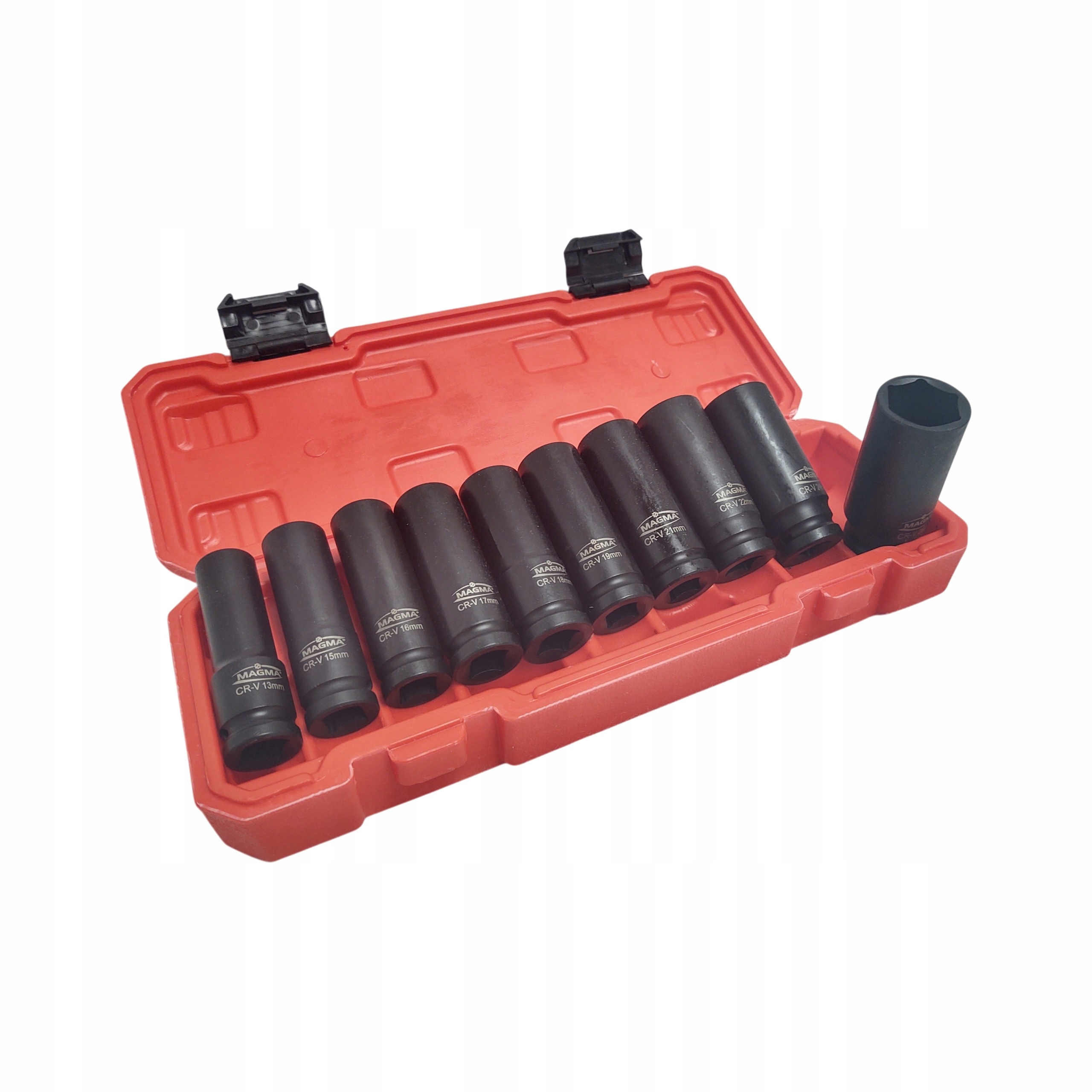 Nasadki udarowe długie 78 mm klucze nasadowe 1/2 13-26 mm zestaw komplet