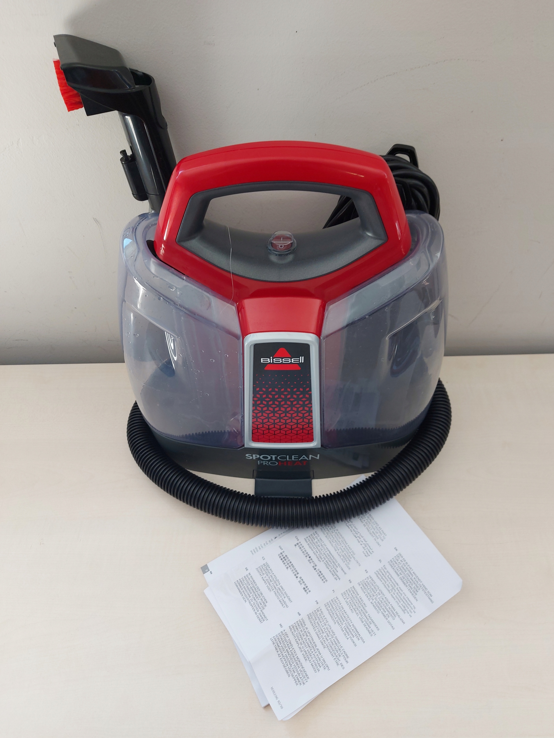 Odkurzacz piorący Bissell SpotClean ProHeat 330 W czerwony Model SpotClean ProHeat