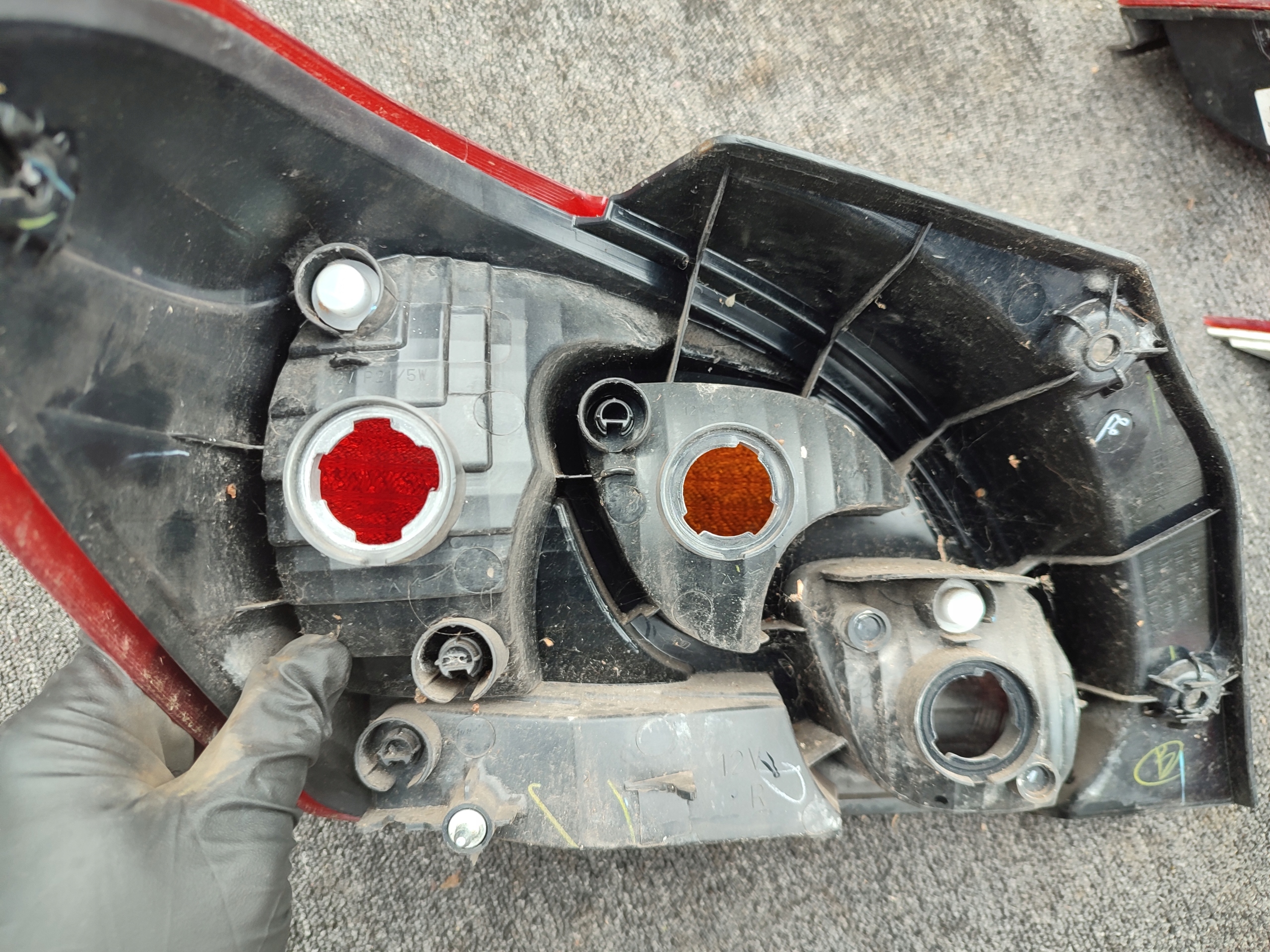 light right rear part right rear Mitsubishi Space Star II