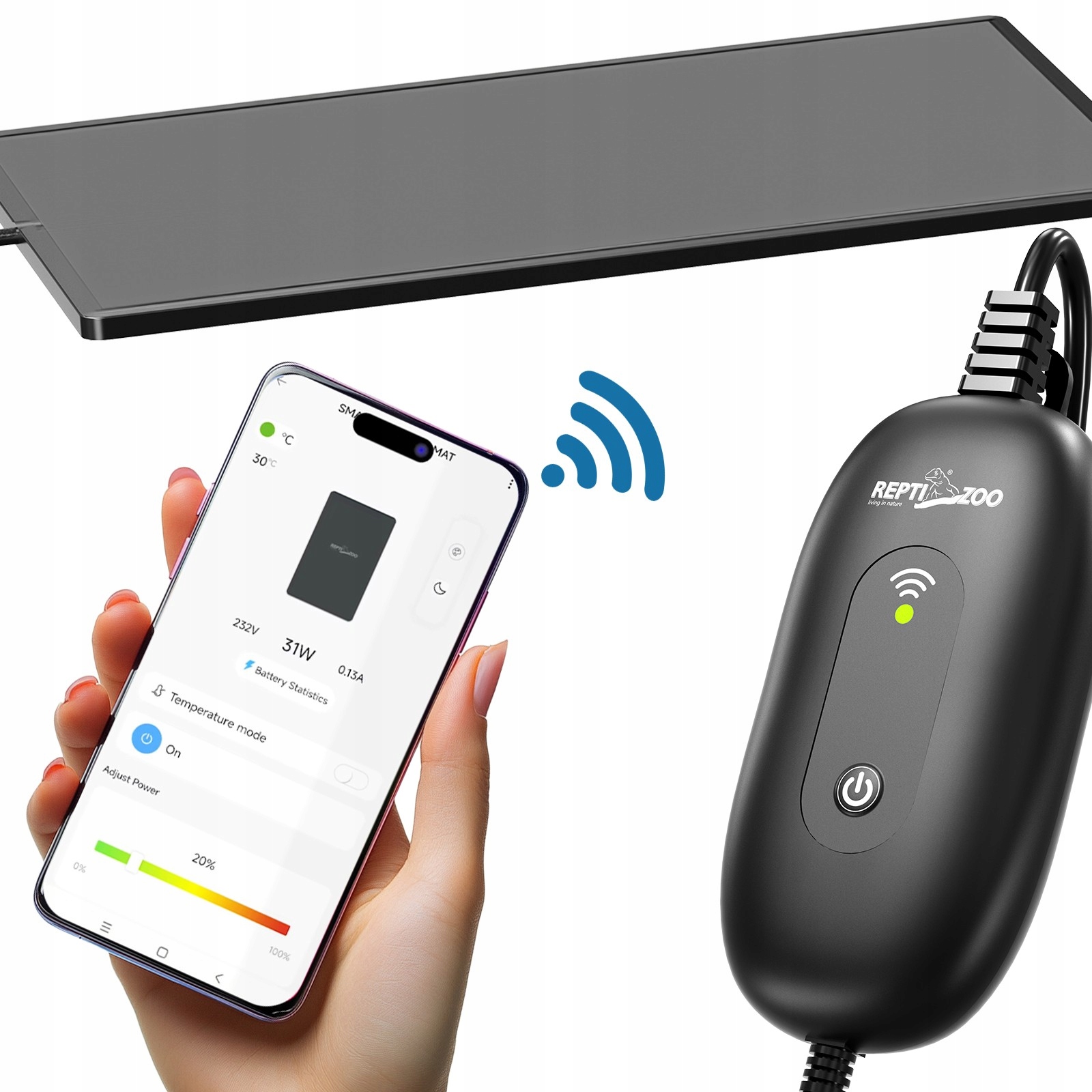 Inteligentní Podložka Do Terária 23W Wifi Přesná Regulace Výkonu