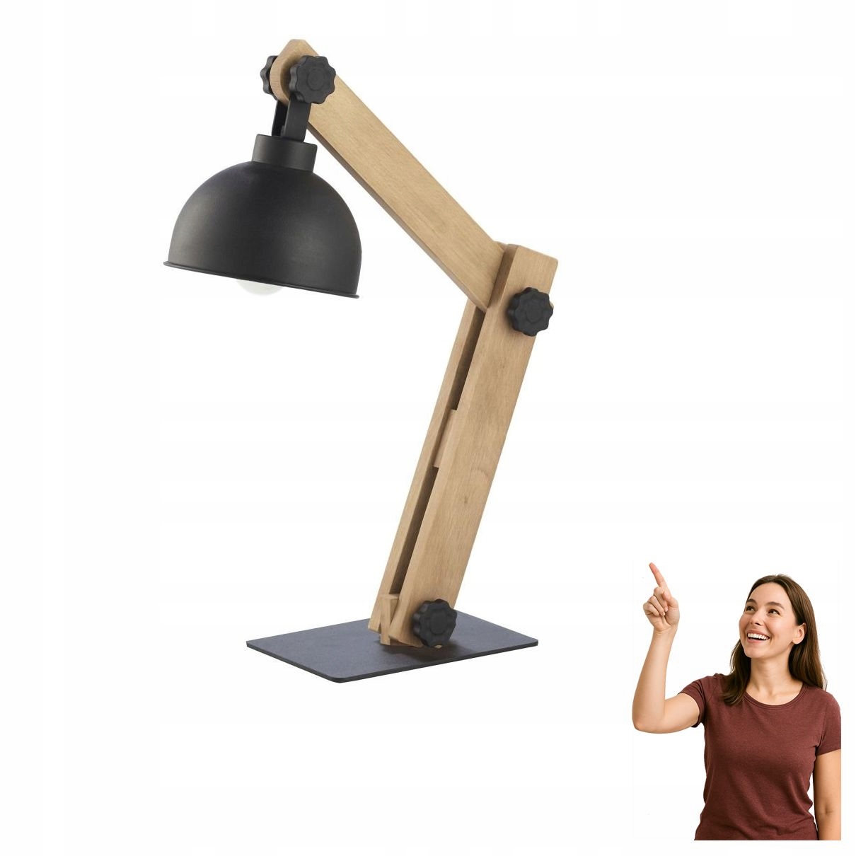 Stolová lampa na výložníku Oslo 5021 Tk Lighting